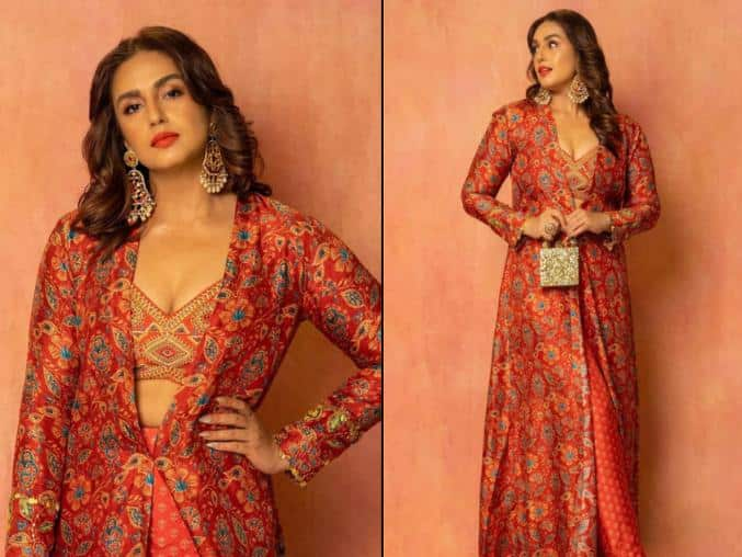 Huma Qureshi Diwali Pics: बी टाउन एक्ट्रेस हुमा कुरैशी अपने कातिलाना अंदाज के चलते फैंस के दिलों पर राज करती हैं. इस बीच दिवाली पर भी हुमा  के दिलकश अंदाज ने महफिल लूटी है.