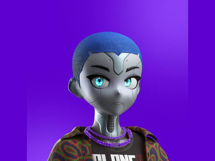 4. CLONE X — 24-hour Volume: 147.29 ETH | Est. Market Cap: 189,786.51 ETH | Avg. Price: 9.8195 ETH | Assets: 19,411 | Owners: 9,664 (Image credit: CLONE X/OpenSea)