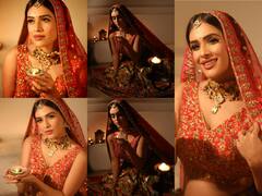 Neha Malik Diwali Look: सिर पर दुपट्टा..माथे पर टिका, दिवाली पर दुल्हन की तरह सजी नेहा मलिक, खूबसूरती देख आप भी हार बैठेंगे दिल