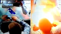 Shocking: ਮੋਬਾਈਲ ਠੀਕ ਕਰਵਾਉਣ ਲਈ ਗਏ ਵਿਅਕਤੀ ਦੇ ਸਾਹਮਣੇ ਹੀ ਬੰਬ ਵਾਂਗ ਫਟਿਆ ਸਮਾਰਟਫੋਨ, ਲੋਕਾਂ ਦੇ ਉੱਡ ਗਏ ਹੋਸ਼