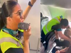 30 ஆண்டுகள்.. அப்புறம் இப்படி.. ஆசிரியரைக் கண்டு நெகிழ்ந்த விமான பணிப்பெண்..