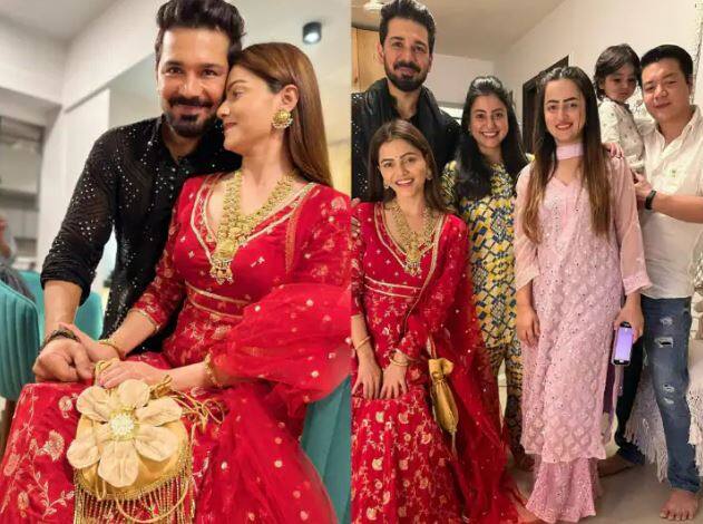 Rubina Dilaik Diwali Look: ਰੁਬੀਨਾ ਨੇ ਦਿਵਾਲੀ ਦੇ ਜਸ਼ਨ ਦੀਆਂ ਕੁਝ ਤਸਵੀਰਾਂ ਸੋਸ਼ਲ ਮੀਡੀਆ 'ਤੇ ਸ਼ੇਅਰ ਕੀਤੀਆਂ ਹਨ। ਜਿਸ 'ਚ ਉਹ ਲਾਲ ਸੂਟ 'ਚ ਧਮਾਲ ਮਚਾਉਂਦੀ ਨਜ਼ਰ ਆ ਰਹੀ ਹੈ। ਹੇਠਾਂ ਦਿੱਤੀ ਸਲਾਈਡ ਵਿੱਚ ਵੇਖੋ ਤਸਵੀਰਾਂ....