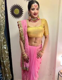 ਦੀਵਾਲੀ 2022: ਮੋਨਾਲੀਸਾ ਦੀਵਾਲੀ 'ਤੇ ਨੌ ਲਖਾ ਦਾ ਹਾਰ ਪਹਿਨ ਕੇ ਸਜੀ ਹੋਈ ਨਜ਼ਰ ਆਈ