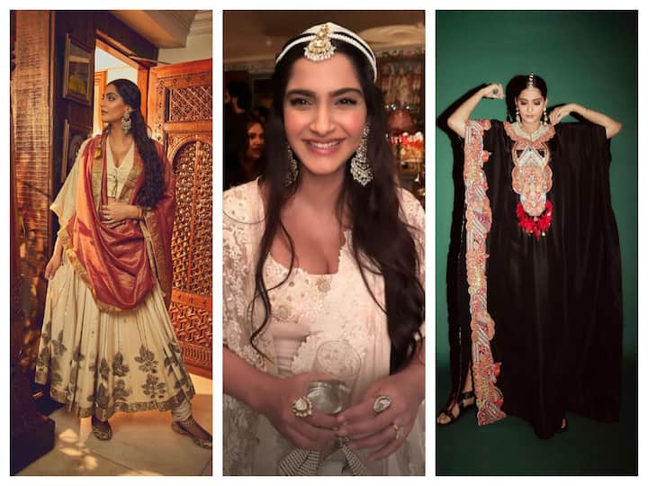 Sonam Kapoor has always been fashion diva and a celebrity to look up to when it comes to sartorial choices. The actress' Diwali looks were no different. She slayed every outfit she wore for festivity