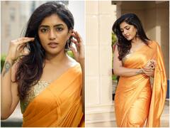 Eesha Rebba: బంగారు వర్ణం చీరలో తళుక్కుమన్న తెలుగింటి అందం