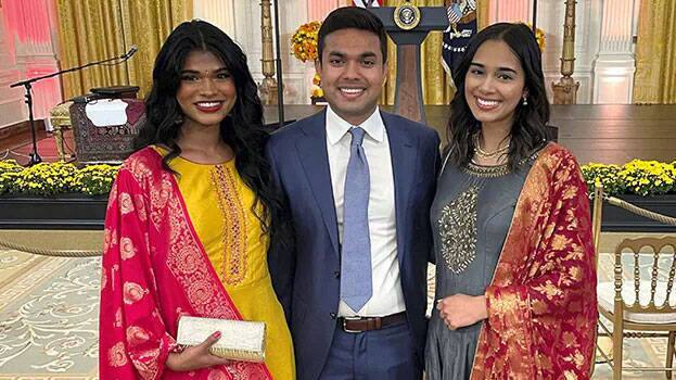 US President Joe Biden has invited three young Indian Americans to his Diwali reception. DALCA Biden : तीन युवा भारतीय-अमेरिकियों को जो बाइडन ने बनाया ख़ास मेहमान