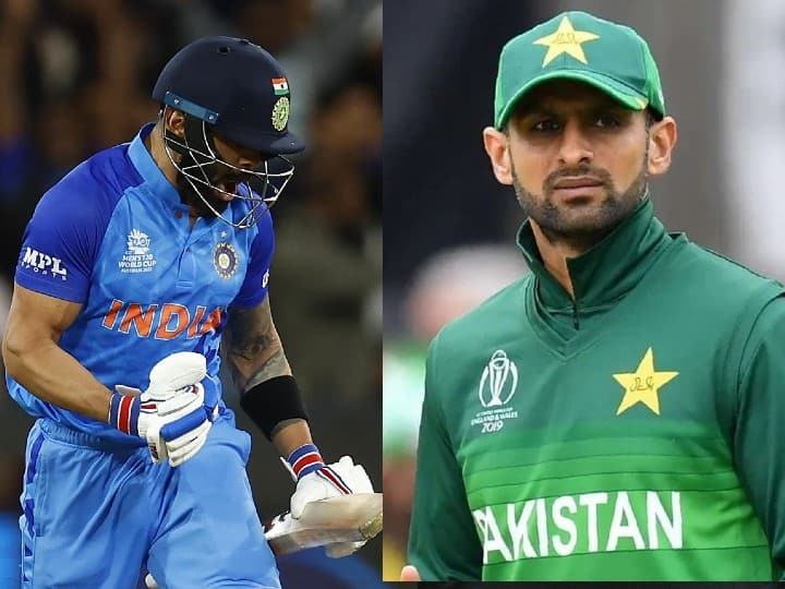 Shoaib Malik reaction on Virat Kohli sixes in IND vs PAK T20 World Cup 2022 IND vs PAK: शोएब मलिक ने पाक बल्लेबाजों को विराट से सबक लेने की दी सलाह, कही यह खास बात