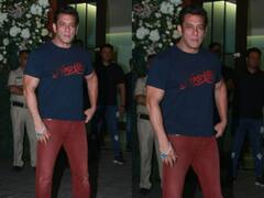 Salman Khan: डेंगू से ठीक होने के बाद सलमान की पहली पब्लिक अपीरियंस, आयुष की बर्थडे पार्टी में कूल अंदाज में आए नजर