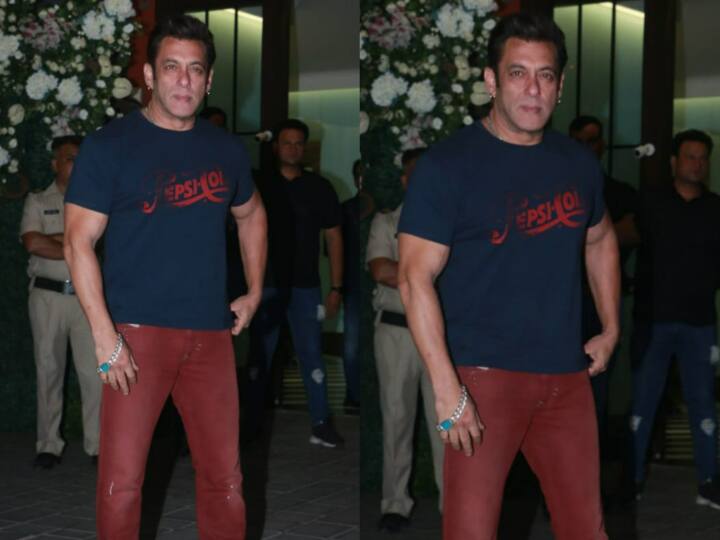 Salman Khan Latest Photos: डेंगू से ठीक होने के बाद पहली बार सलमान खान आयुष शर्मा के बर्थडे बैश में नजर आए. उनके अलावा पार्टी में शहनाज गिल भी पहुंची थीं.
