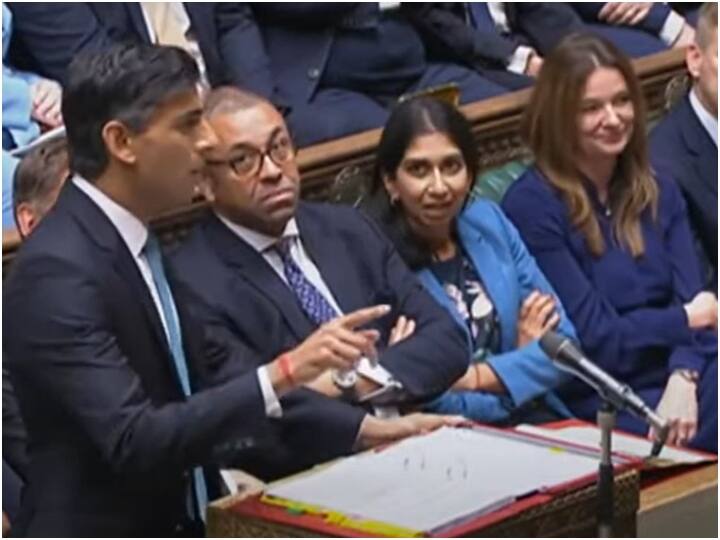Britain PM Rishi Sunak Defends Suella Braverman during his 1st Day In Parliament Rishi Sunak In Parliament: ब्रिटेन की गृह मंत्री सुएला ब्रेवरमैन का पीएम ऋषि सुनक ने किया बचाव, कहा- उन्होंने गलती मान ली है