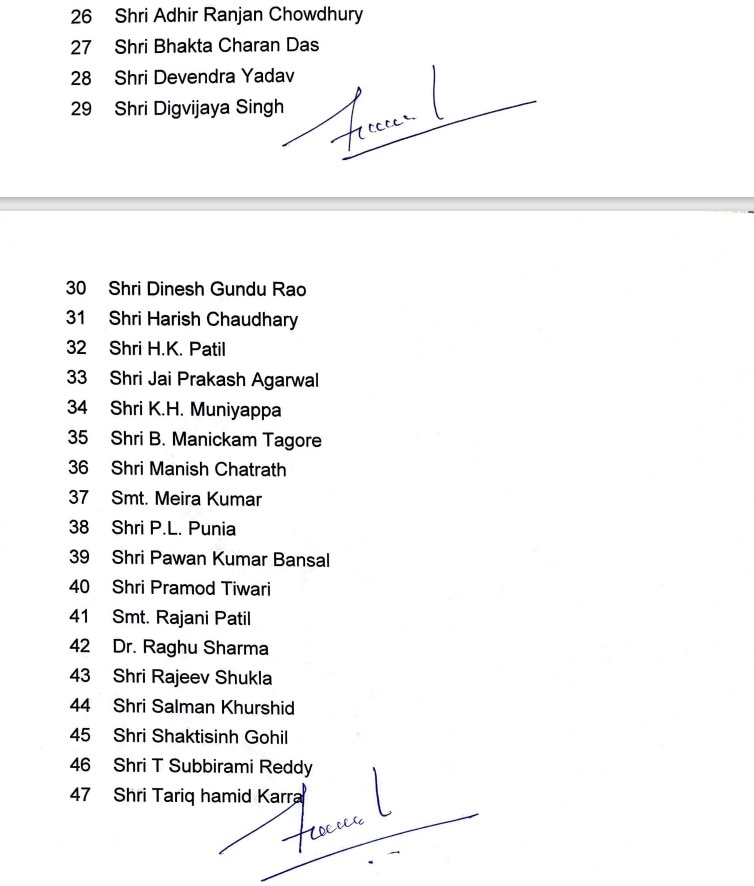Congress Steering Committee: मल्लिकार्जुन खरगे ने स्टीयरिंग कमेटी का किया एलान, सोनिया-राहुल समेत 47 नेताओं का है नाम