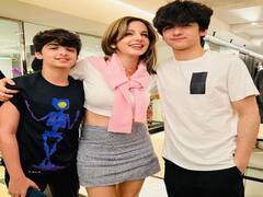 सुजैन खान ने दोनों बेटों के साथ अपनी तस्वीर की शेयर, पोस्ट लिखकर बेटों को किया थैंक्यू