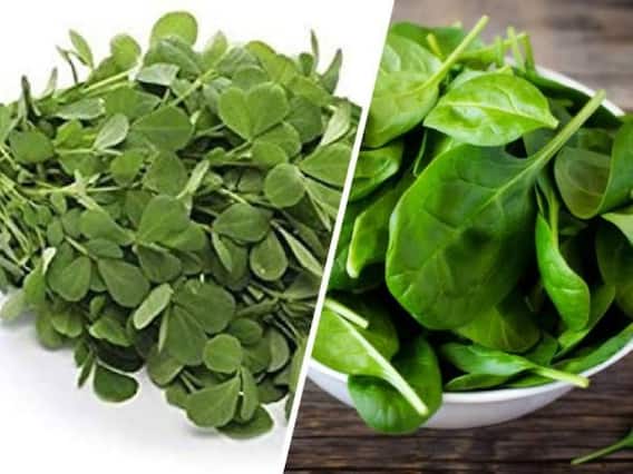Health Tips: पालक या मेथी, आपकी सेहत के लिए क्या है ज्यादा फायदेमंद, जानें किसके कितने हैं हेल्थ बेनिफिट्स Health Tips: पालक या मेथी, आपकी सेहत के लिए क्या है ज्यादा फायदेमंद, जानें किसके कितने हैं हेल्थ बेनिफिट्स
