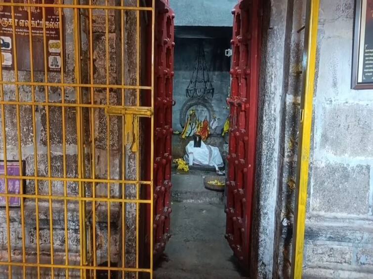 Kanchipuram Thieves used solar eclipse to show their hands in temple காஞ்சிபுரம்: சூரிய கிரகணத்தை பயன்படுத்தி கோயிலில் கைவரிசை காட்டிய திருடர்கள்