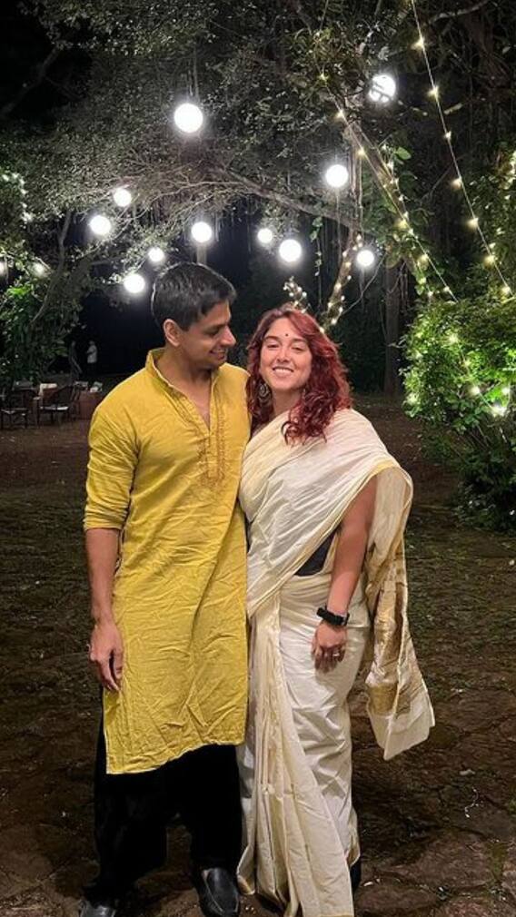 হবু শাশুড়ির সঙ্গে দীপাবলি পালন আইরার