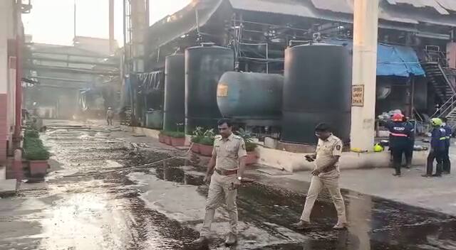 Maharashtra | Fire broke out in a chemical company , Two people have lost their lives and 11 injured Maharashtra : કેમિકલ કંપનીમાં ફાટ્યું બોઇલર, બે લોકોના મોત; 11 લોકો ઘાયલ