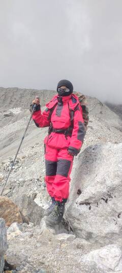 नाशिकच्या वैष्णवीने सर केला 17 हजार 500 फूट उंच काब्रूडोम