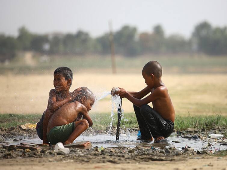 Gujarat declared 100 pc Har Ghar Jal state minister Harsh Sanghavi safe drinking water Gujarat Declared 100% 'Har Ghar Jal' State, All Households Now Have Tap Water Connection