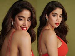 Janhvi Kapoor Raises Temperature In Orange Dress. See Pics
