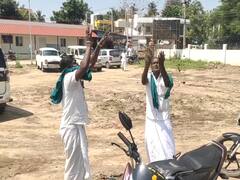 பயிர் இன்சூரன்ஸ் தொகை வழங்கியதில் முறைகேடு; மண்ணை வாரி சாபம் விட்ட விவசாயிகள்