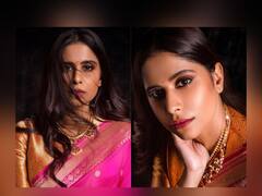 Sai Tamhankar: 'उडे जब जब जुल्फें तेरी...'; मराठमोळ्या लूकमध्ये  सई  दिसते झकास