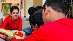 পথশিশুদের ভাইফোঁটা, আদরের উপহার, দিতিপ্রিয়া যেন বাস্তবেও' রাসমণি'