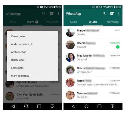 Mark as unread -  કોઇપણ ચેટને અનરીડ માર્ક કરવા માટે તમારે Ctrl + Alt + Shift + U નો ઉપયોગ કરવો પડશે.