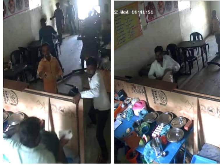 Watch Video: Nellai Youth Attacks Tasmac Bar With Scythe Shocking video TNN Watch Video: டாஸ்மாக் பாரில் அரிவாளால் சரமாரியாக தாக்கும் இளைஞர்; அதிர்ச்சி வீடியோ..!