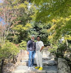 Ram Charan Shares Pictures Of Good Times With Rajamouli, Junior NTR In Japan