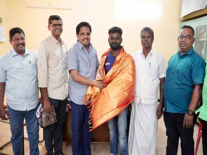Accumulating praise for Madurai Sachin MP.S. Venkatesan  Congratulations TNN மதுரை சச்சினுக்கு குவியும் பாராட்டுகள்.....எம்.பி. சு.வெங்கடேசன் உள்ளிட்டோர் வாழ்த்து ..!