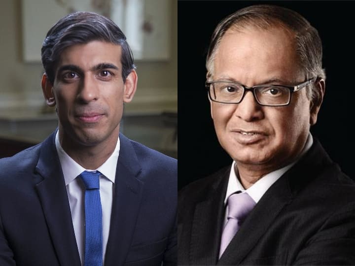 Britain PM Rishi Sunak: ऋषि सुनक ने की ससुर नारायण मूर्ति की तारीफ, बोले- राजनीति में आने पर उन्होंने किया समर्थन