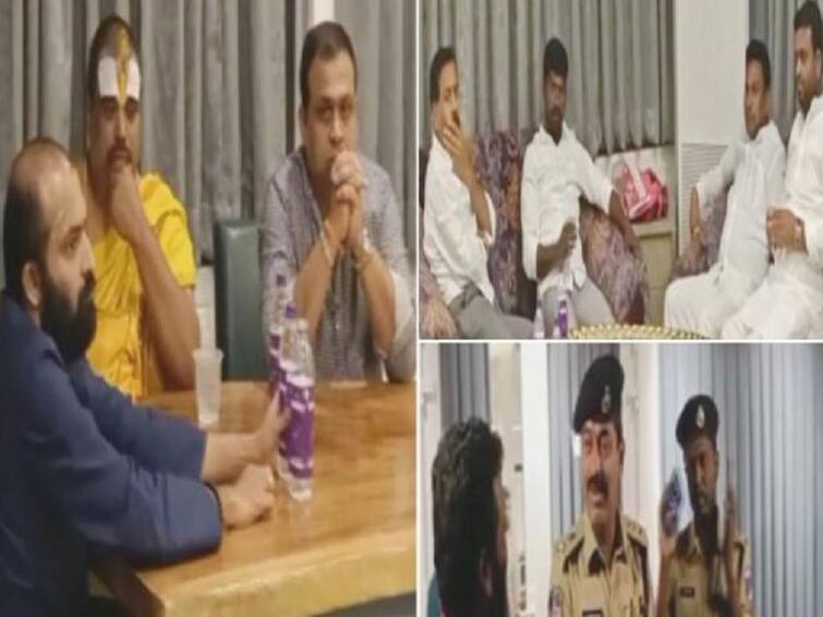 Operation Lotus At Hyderabad Farmhouse MLAs offered 100 crore rupee accused linked to bjp பண்ணை வீடு: 'ஆபரேஷன் லோட்டஸ்', எம்எல்ஏக்களுக்கு ரூ.100 கோடி...தெலங்கானாவில் ஆட்சியை கவிழ்க்க சதியா? 