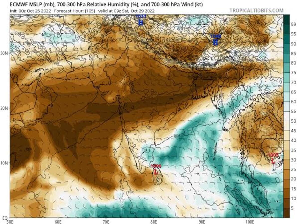 தமிழகம் புதுச்சேரியில் அக்டோபர் 29, 30 ஆகிய தேதிகளில் கன மழை… வானிலை ஆய்வு மையம் எச்சரிக்கை