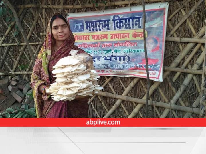 Success Story of Women Mushroom Farmer Pushpa Jha from darbhanga bihar trained 20000 peoples Success Story: कभी तरक्की से चिढ़कर लोगों ने जला दिया था फार्म! आज पति के सपोर्ट से कमा रही लाखों, 20,000 को दे चुकी हैं ट्रेनिंग