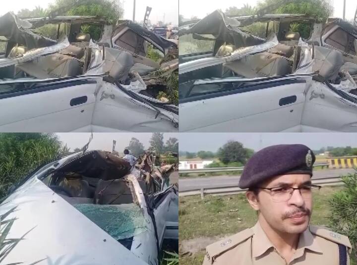 Prayagraj Road Accident on Delhi Howrah National Highway near Handia Toll Plaza death and injured Prayagraj Road Accident: प्रयागराज में बिजली के पोल से टकराई अनियंत्रित कार, 6 की मौत, 5 गंभीर रुप से घायल