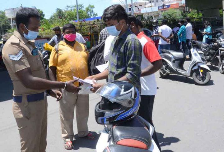 புதிய மோட்டார் வாகன சட்டம்; திருச்சியில் முதல் நாளில் 150 பேருக்கு அபராதம் விதிப்பு