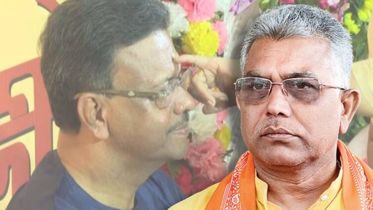 Dilip Ghosh aims tmc leaders minister on bhaiphnota woman security issue Dilip Ghosh: ‘যাঁরা ফোঁটা নিচ্ছেন, তাঁরা বোনেদের সম্মান রক্ষার দায়িত্ব নিন’, শাসকদলের নেতাদের খোঁচা দিলীপের
