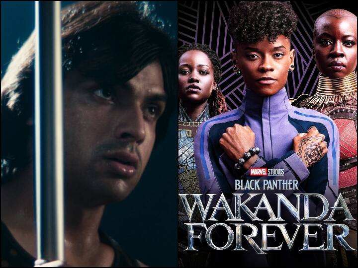 gold medalist neeraj chopra joins black panther wakanda forever shared special video 'ब्लैक पैंथर- वकांडा फॉरेवर' का हिस्सा बने मेडलिस्ट नीरज चोपड़ा, सामने आया ये स्पेशल वीडियो