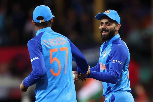 Virat Kohli accomplished this record during team India's match against Netherlands on Thursday in the ongoing ICC Men's T20 World Cup 2022. Pic: Getty Images