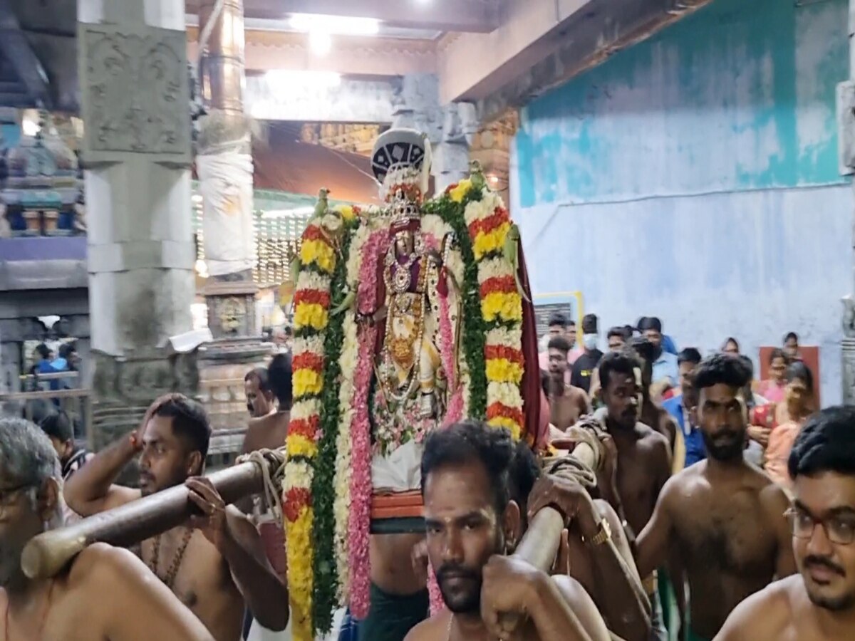 Kandha Sashti : கந்தசஷ்டி மூன்றாம் நாள்.. காஞ்சிபுரம் குமரக்கோட்டம் அன்ன வாகன காட்சி.. பரவசத்தில் பக்தர்கள்..