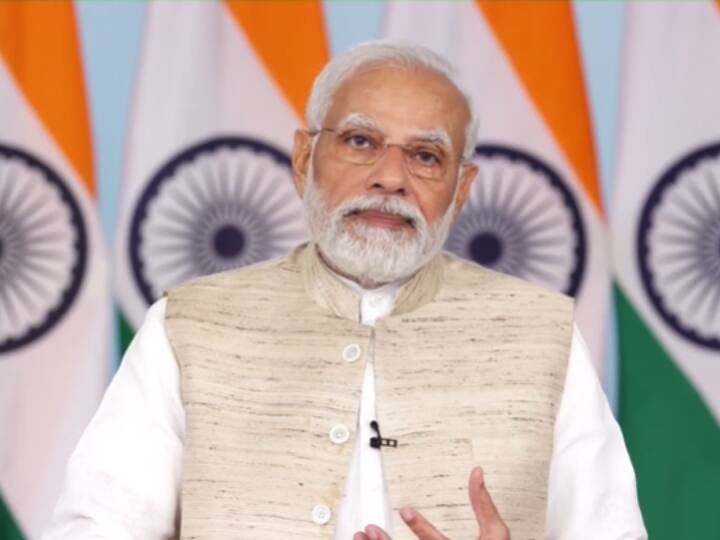 PM Modi laid the foundation stone of Arcelor Mittal Nippon Steel Plant said India steel industry is now the world's largest PM Modi Gujarat Visit: पीएम मोदी बोले- भारत की स्टील इंडस्ट्री अब दुनिया की सबसे बड़ी