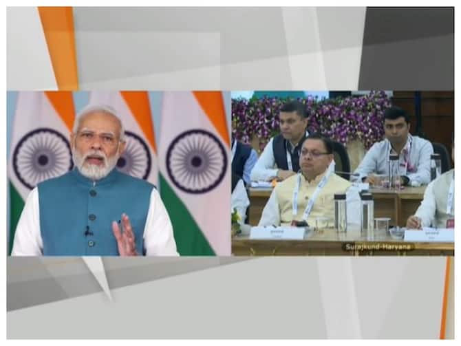 PM Narendra Modi Address Chintan Shivir Of HMs Of States In Surajkund  Haryana Talk About Strengthening Of Country Unity Law And Order | देश की  सुरक्षा पर चिंतन शिविर को PM मोदी