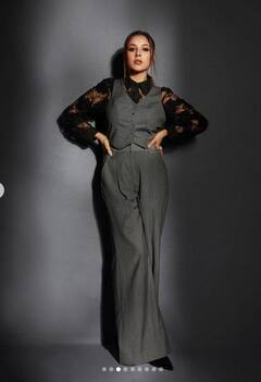 Shehnaaz Gill: ਸ਼ਹਿਨਾਜ਼ ਗਿੱਲ ਨੇ ਵੈਸਟਕੋਟ ਅਤੇ ਪੇਂਟ 'ਚ ਦਿਖਾਇਆ ਆਪਣਾ ਖੂਬਸੂਰਤ ਅੰਦਾਜ਼ - ਦੇਖੋ ਵਾਇਰਲ ਤਸਵੀਰਾਂ