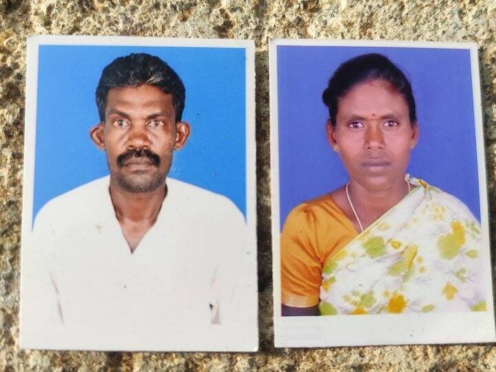 Sleeping couples have been hacked to death madurai Crime : மீன்பிடிப்பதில் தகராறு : தூங்கிக் கொண்டிருந்த கணவன், மனைவி வெட்டிப் படுகொலை..!