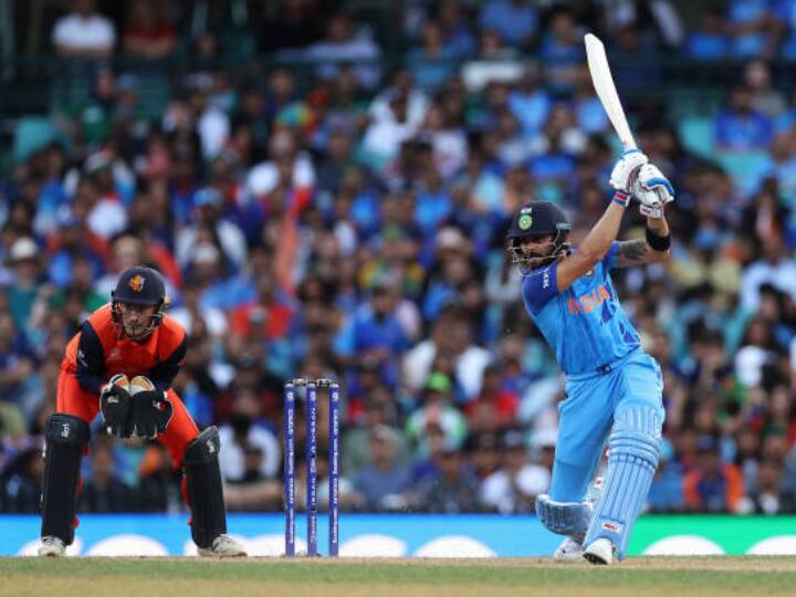 Former team India skipper Virat Kohli surpassed legendary cricketer Sachin Tendulkar to attain massive feat in international cricket. Pic: Getty Images