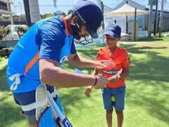 कपिल जैसा गेंदबाज और रोहित जैसा बल्लेबाज बनना है द्रुशिल का सपना, नेट्स में रोहित शर्मा को किया हैरान