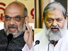Anil Vij - Amit Shah: మంత్రిగారూ అంత పెద్ద స్పీచ్ అవసరమా? సూటిగా సుత్తిలేకుండా చెప్పండి - అమిత్ షా వార్నింగ్
