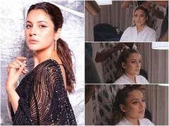 शहनाज गिल अपने हेयर स्टाइलिस्ट से हुई परेशान, बोलीं-'मैं नेचुरल ब्यूटी हूं', फैंस को एक्ट्रेस का चुलबुलापन आ रहा पसंद