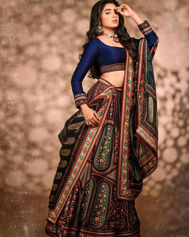 ‘ఉప్పెన’ సినిమాతో తెలుగు ప్రేక్షకులను ఫిదా చేసింది కృతిశెట్టి. Photo Credit: Krithi Shetty/Instagram