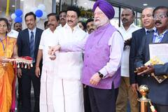 Hardeep Singh Puri Inaugurates Metro Bhawan In Chennai. See Pics